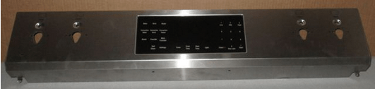 210600148  – Front Control Panel Group w/ Indicator Light & Printed Burner Location, BERU30420CS